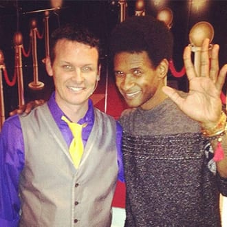 Atlanta Magician performing for Usher